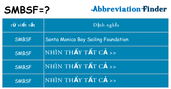 smbsf hiện những gì đứng cho