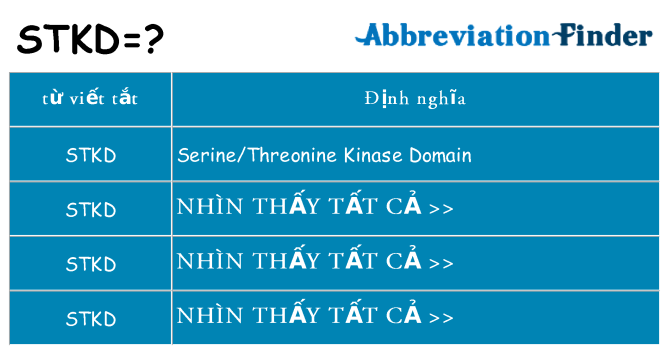 stkd hiện những gì đứng cho