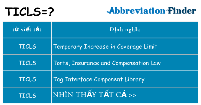 ticls hiện những gì đứng cho