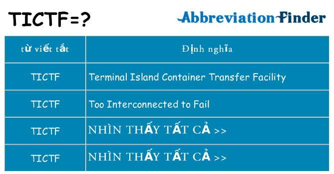 tictf hiện những gì đứng cho