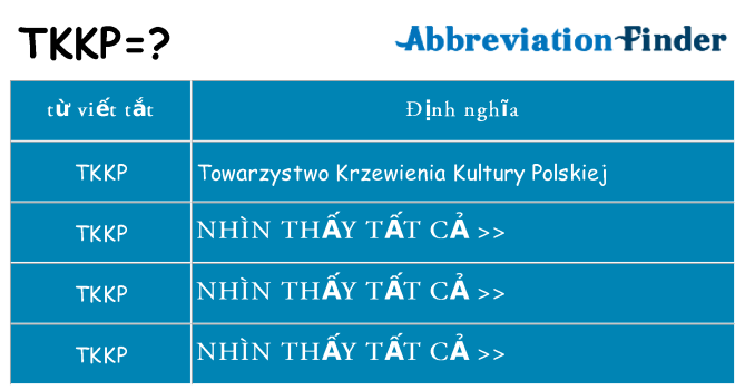 tkkp hiện những gì đứng cho
