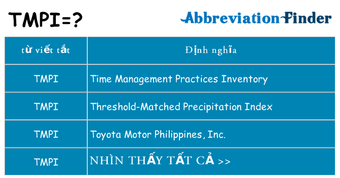 tmpi hiện những gì đứng cho