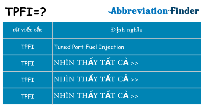 tpfi hiện những gì đứng cho