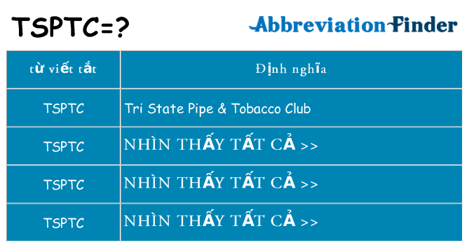 tsptc hiện những gì đứng cho