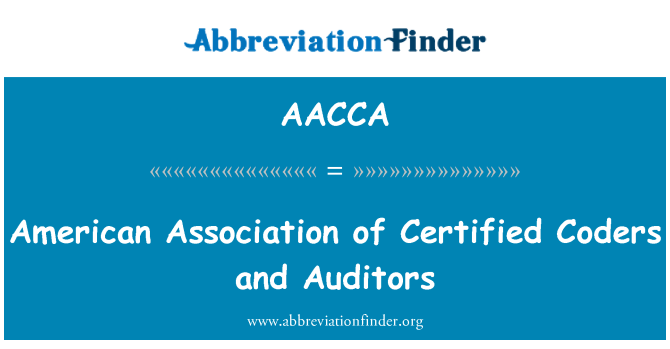 AACCA: Associação Americana de programadores certificados e contas