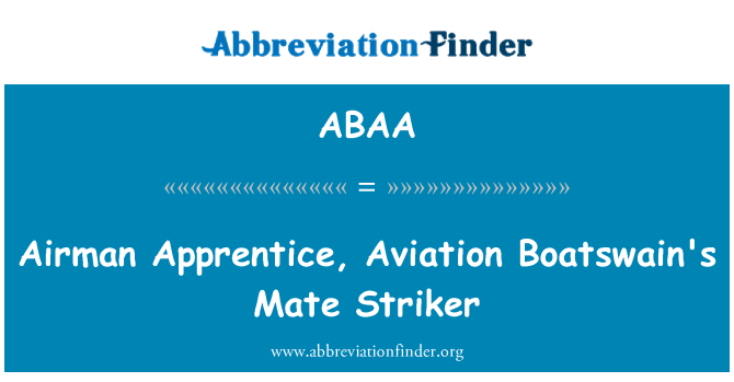 ABAA: 飛行員的學徒，航空水手搭檔前鋒