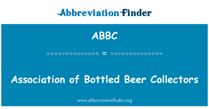 ABBC: אגודת אספני בקבוקי בירה