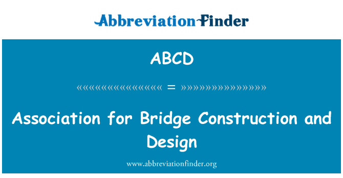 ABCD: Foreningen for brua konstruksjon og Design