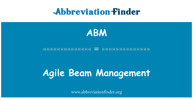 ABM: Quản lý nhanh nhẹn chùm