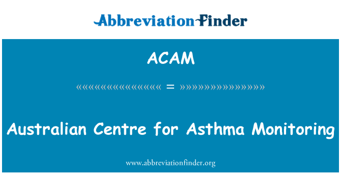 ACAM: Centre Ostralyen pou opresyon Contrôle