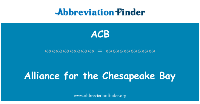 ACB: Sojusz na zatoce Chesapeake
