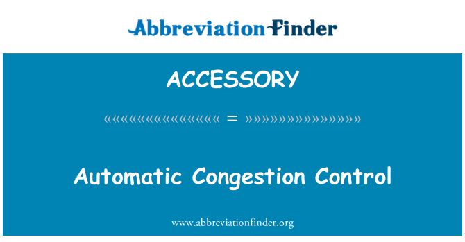 ACCESSORY: Riadenie automatického preťaženia