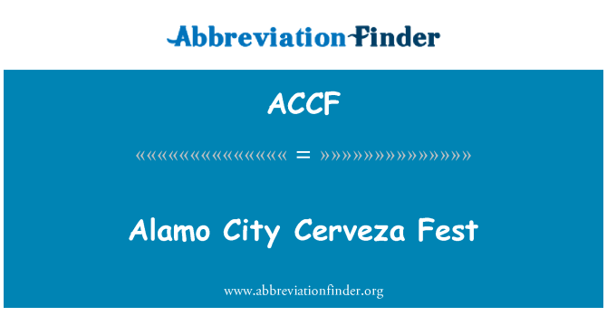ACCF: Città di Alamo Cerveza Fest
