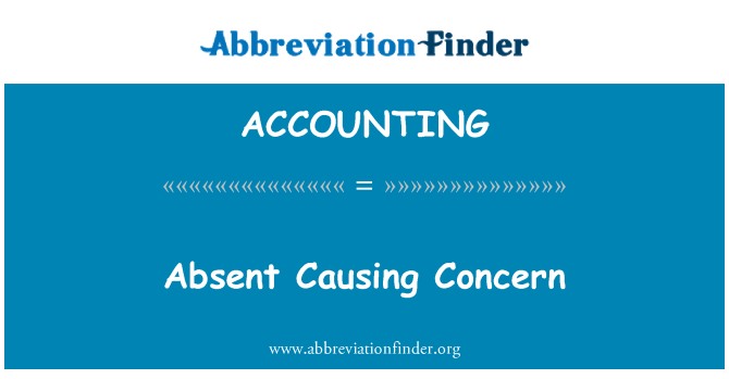 ACCOUNTING: Puuduvate tekitab muret