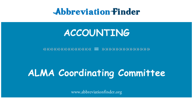 ACCOUNTING: 母校協調委員會