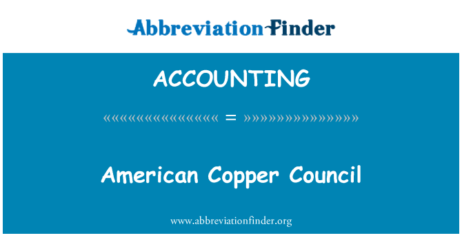 ACCOUNTING: Konsèy kwiv Ameriken