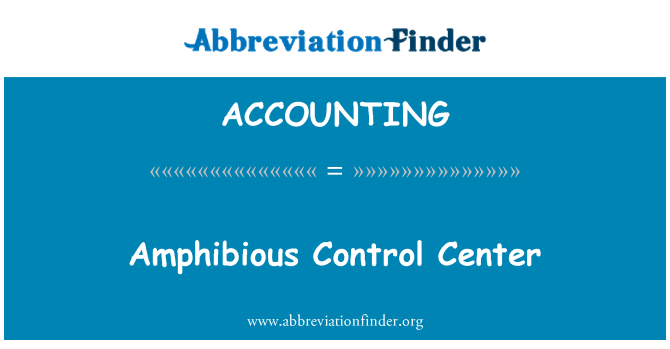 ACCOUNTING: Obojživelné ovládací centrum