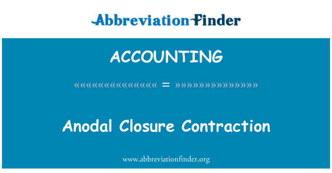 ACCOUNTING: انودال بندش سمیٹ