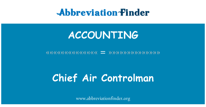 ACCOUNTING: Controlman bl-ajru Chief