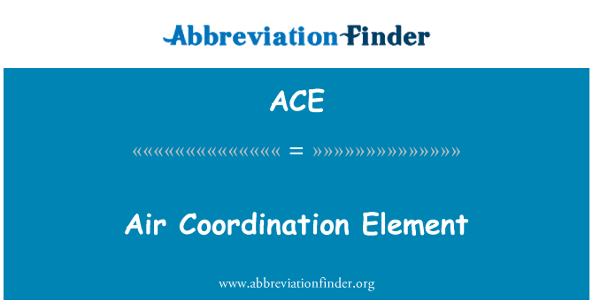 ACE: Elemen penyelarasan Penyaman