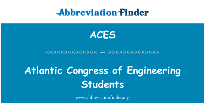 ACES: Congresso Atlantico degli studenti di ingegneria