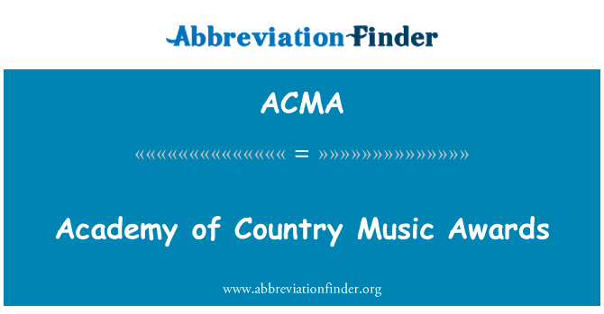 ACMA: Akademi mizik peyi Prix