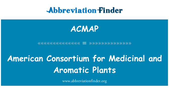 ACMAP: Komite dirijan Ameriken pou terapetik Aromatiques plant