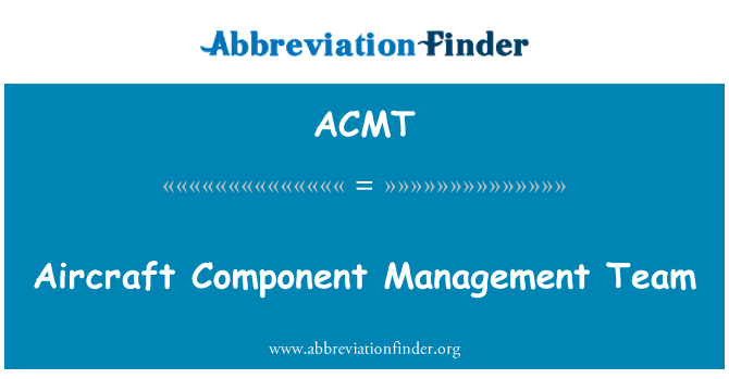 ACMT: Avyon Composant Gestion ekip