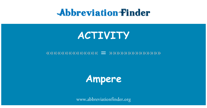 ACTIVITY: Ampere