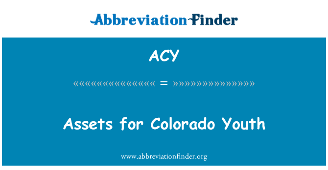 ACY: Byen ki gen valè pou Colorado Jeunes