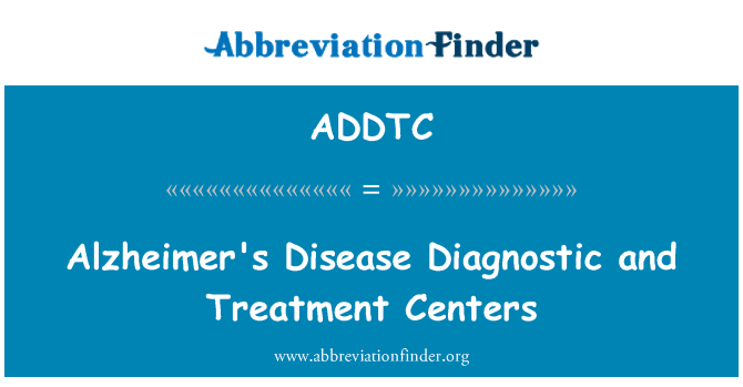 ADDTC: Annanfans alzaymè Diagnostic Et tretman sant