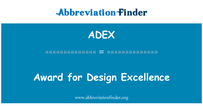 ADEX: Prix pou plan Path