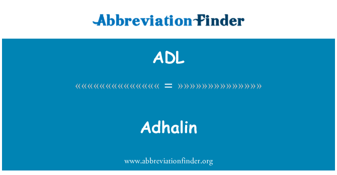 ADL: Adhalin
