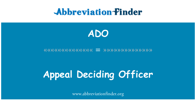 ADO: Agent de décider d'appel