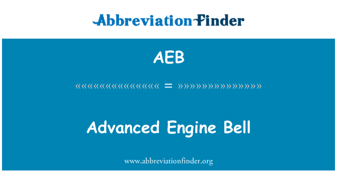 AEB: Kehittynyt moottorin Bell