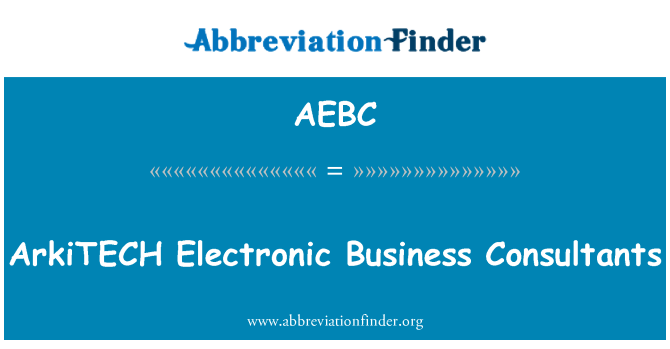 AEBC: Konsiltan elektwonik biznis ArkiTECH
