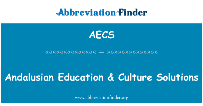 AECS: التعليم الأندلسية آند حلول الثقافة