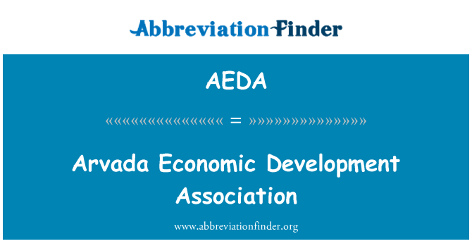 AEDA: Ένωση οικονομικής ανάπτυξης Arvada