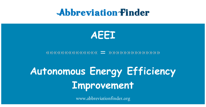 AEEI: Enèji otonòm efikasite amelyorasyon