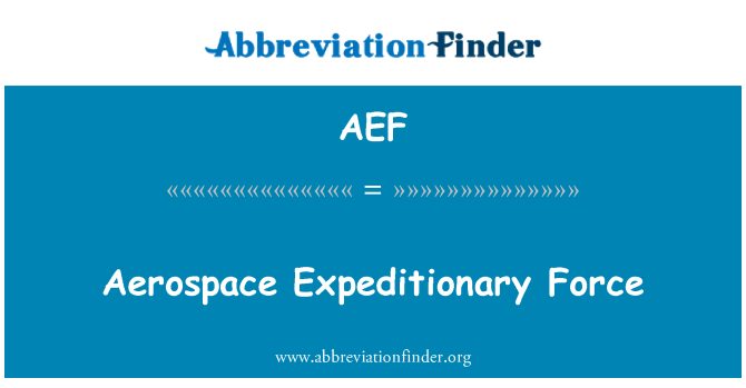 AEF: القوة الأولى للمارينز الفضاء الجوي