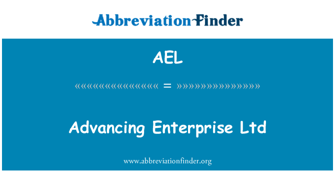 AEL: Thúc đẩy doanh nghiệp Ltd