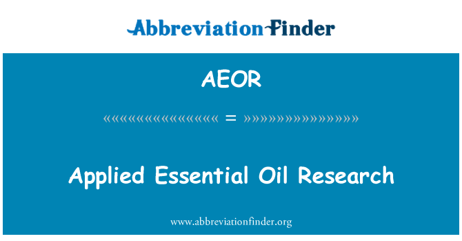 AEOR: Uygulanan önemli petrol araştırma