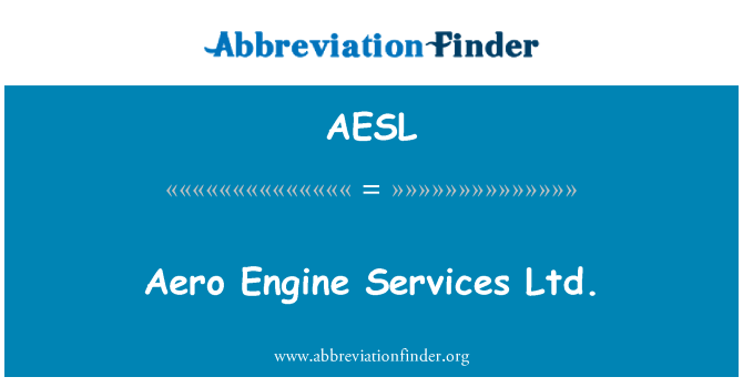 AESL: Aero Engine usluge D.o.o.