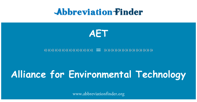 AET: 環境技術聯盟