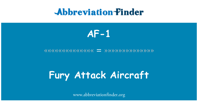 AF-1: Mò atak avyon