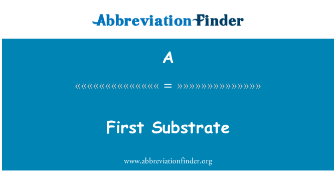 A: Prvi substrata