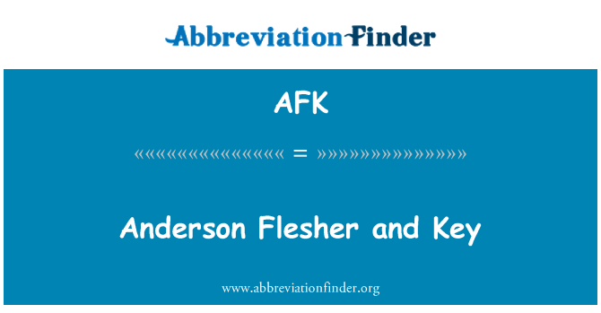 AFK: Chave e Anderson Flesher
