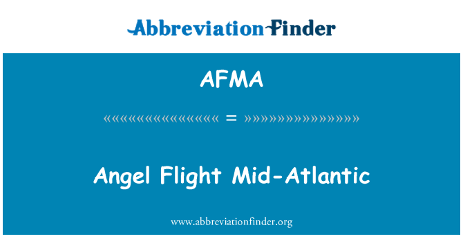 AFMA: Angel Flight-Mid-Atlantic