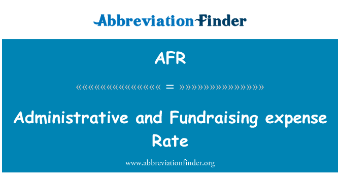 AFR: Administrativa och Fundraising bekostnad kurs