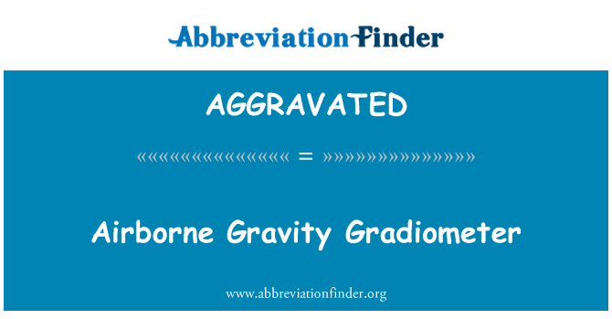 AGGRAVATED: Õhus gravitatsiooni gradiomeetrid